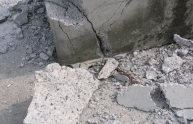 Анализ причин разрушения бетона