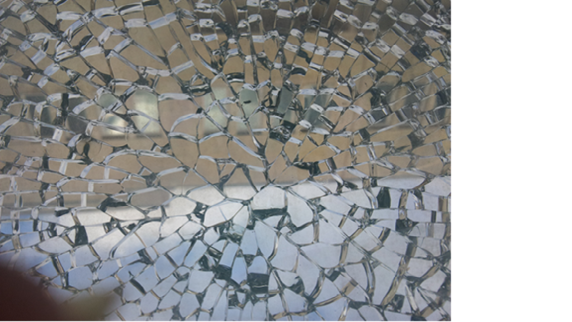Саморазрушение закаленного стекла